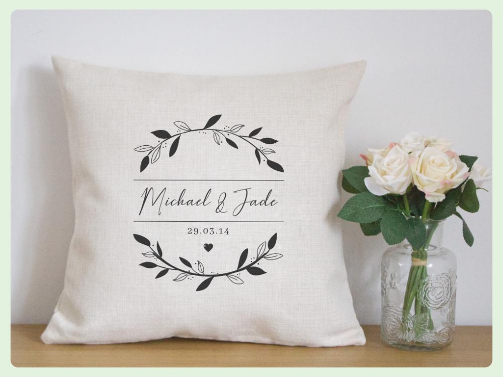 Personalised cushions