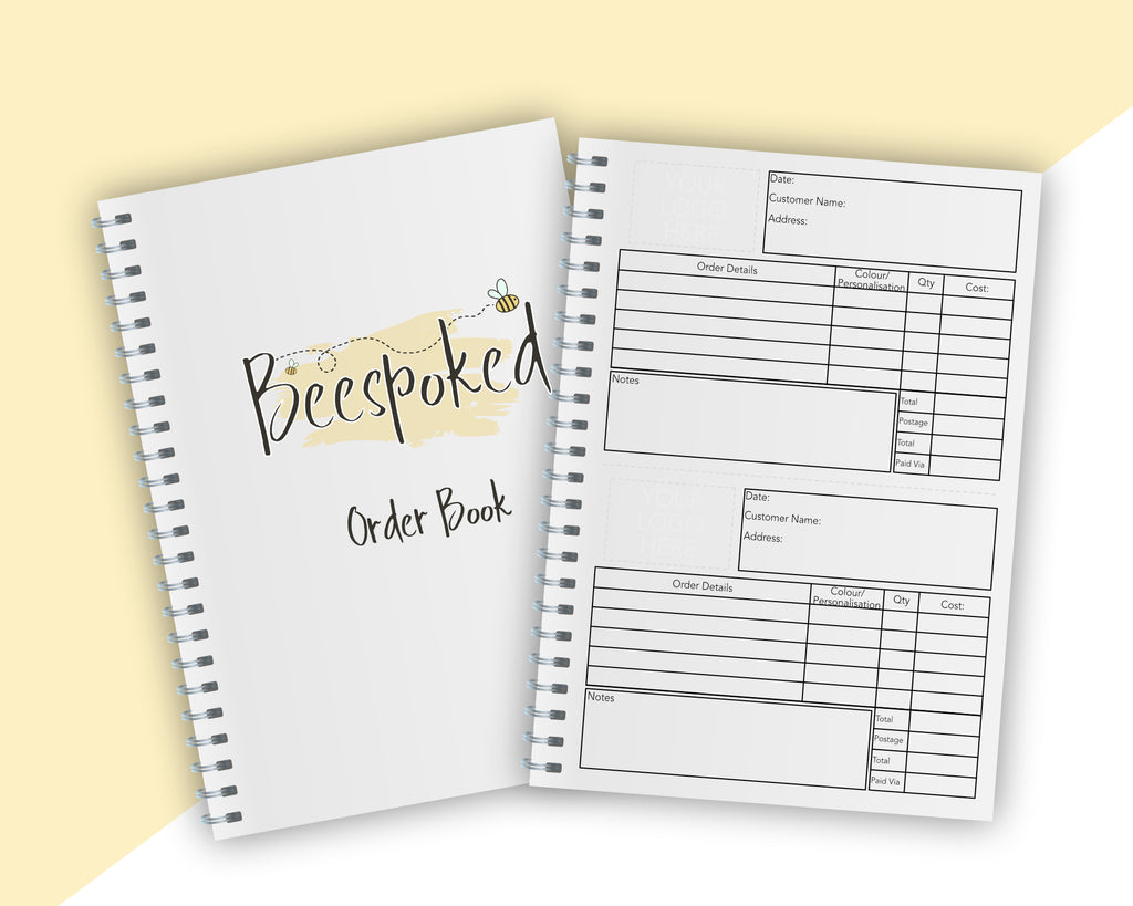 personalised business order book