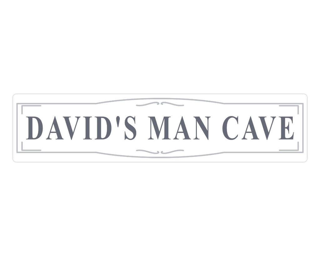 man cave sign personalised