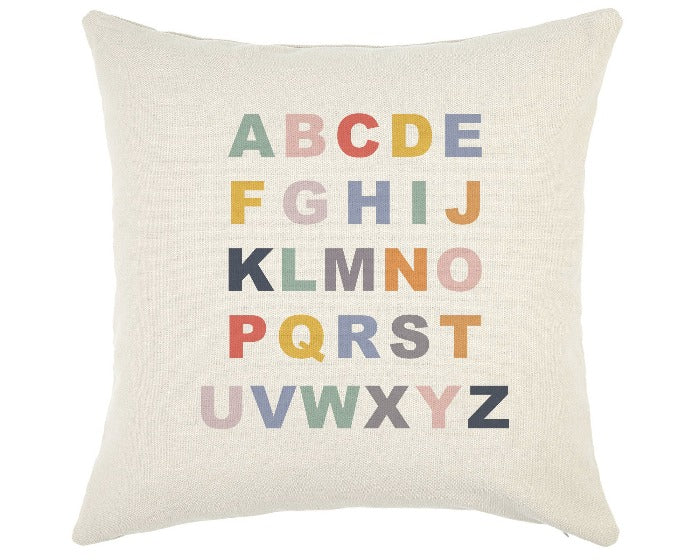 alphabet cushion covers 