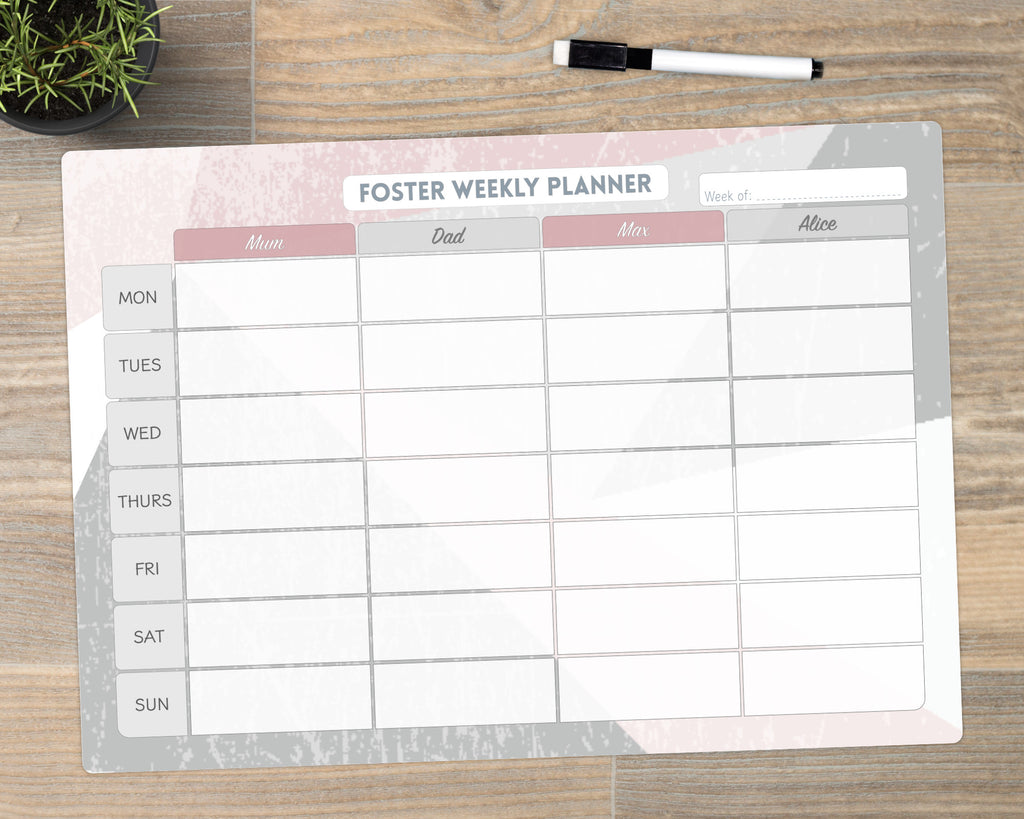 week to view family planner