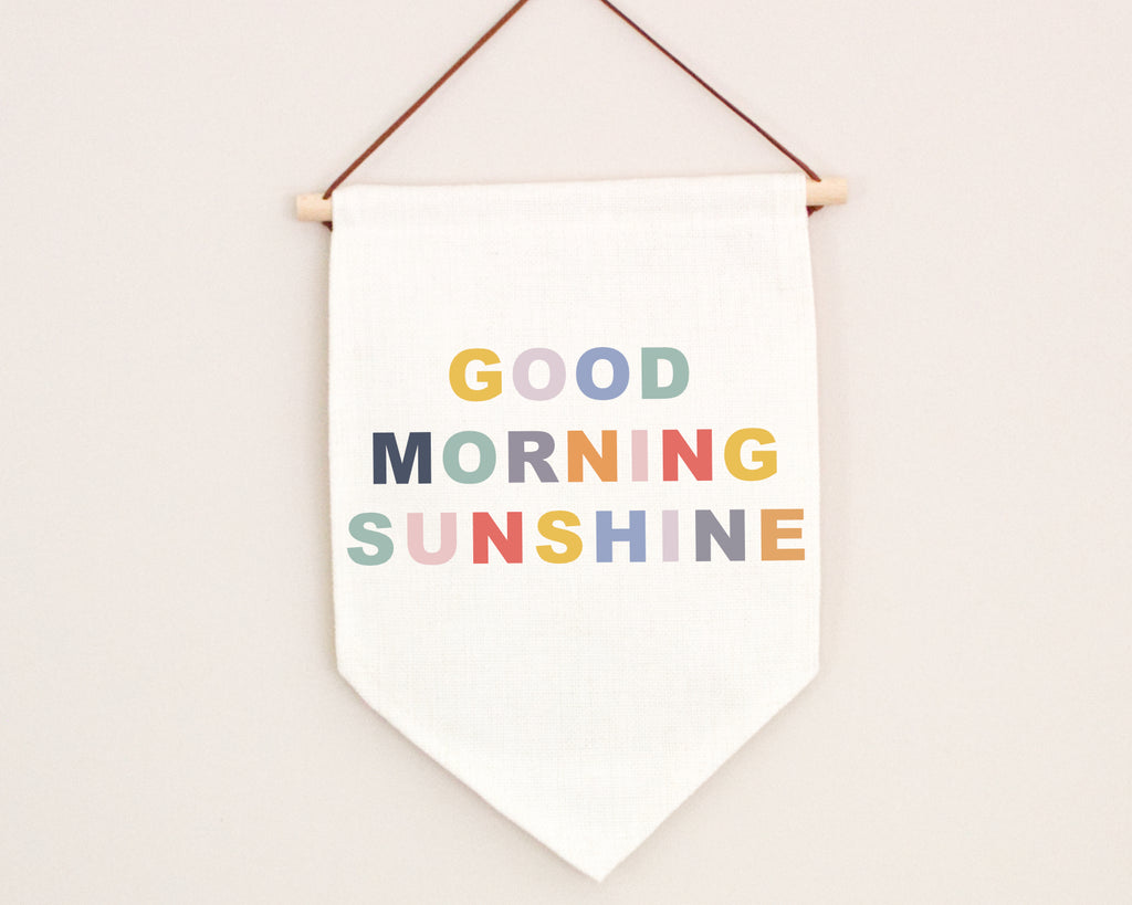 good morning sunshine banner 
