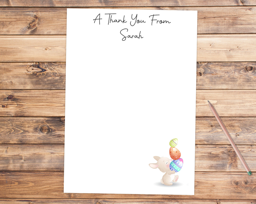 personalised easter thank you notes