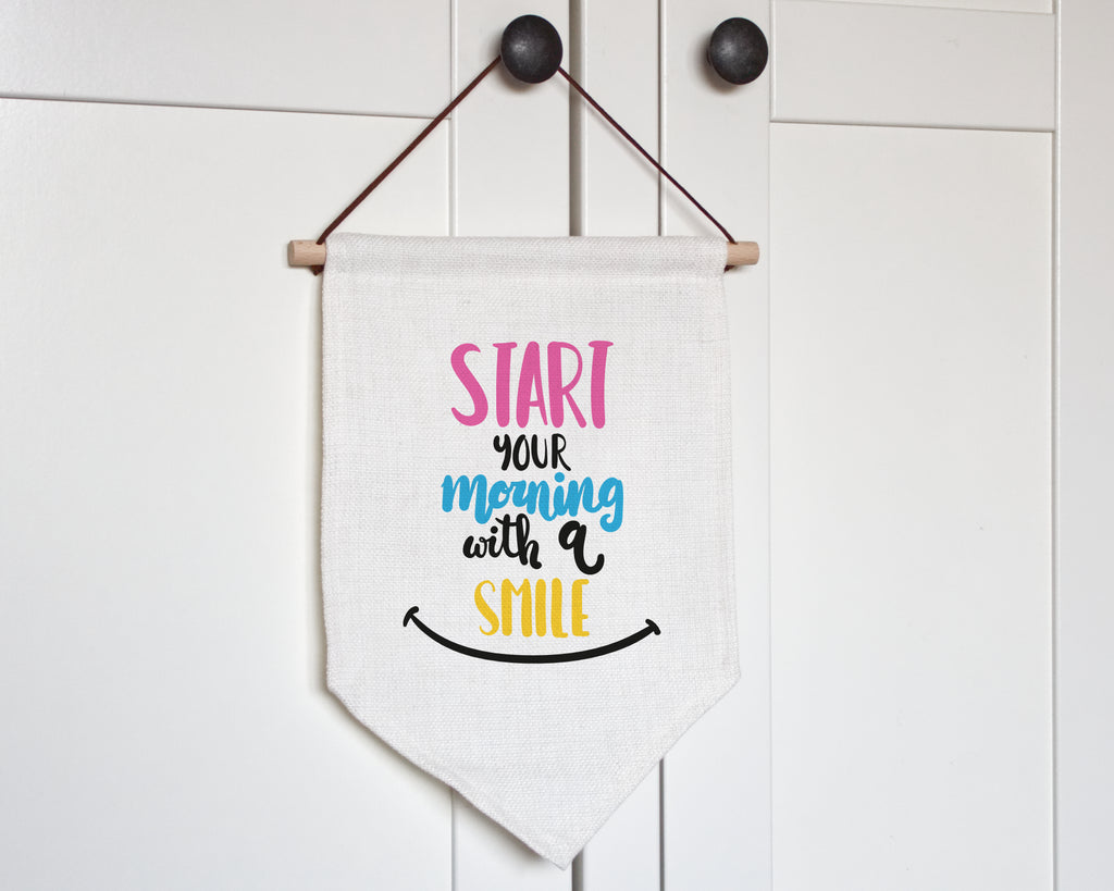 positive quotes banner flag