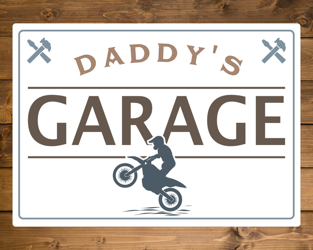 Personalised Metal Garage Sign