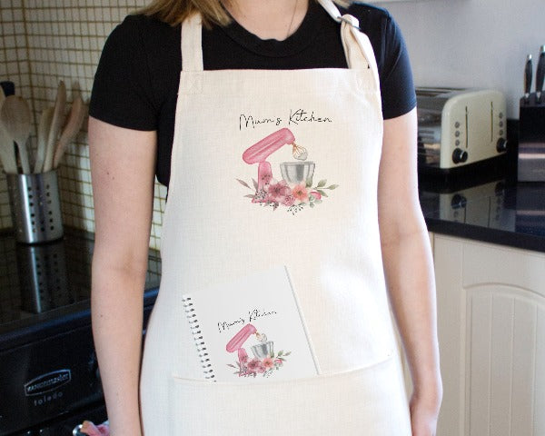 personalised apron gift set 