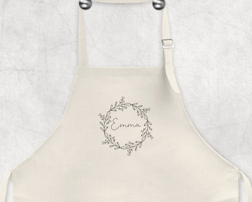 personalised chef apron 