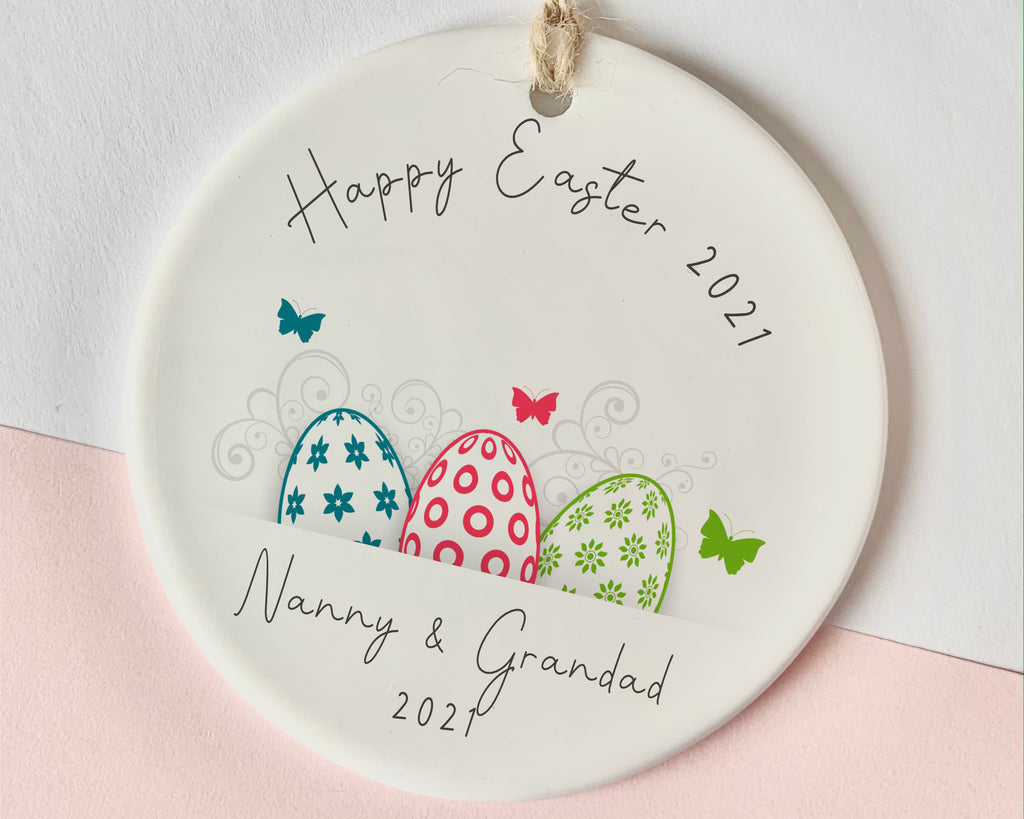 personalised easter decorations 