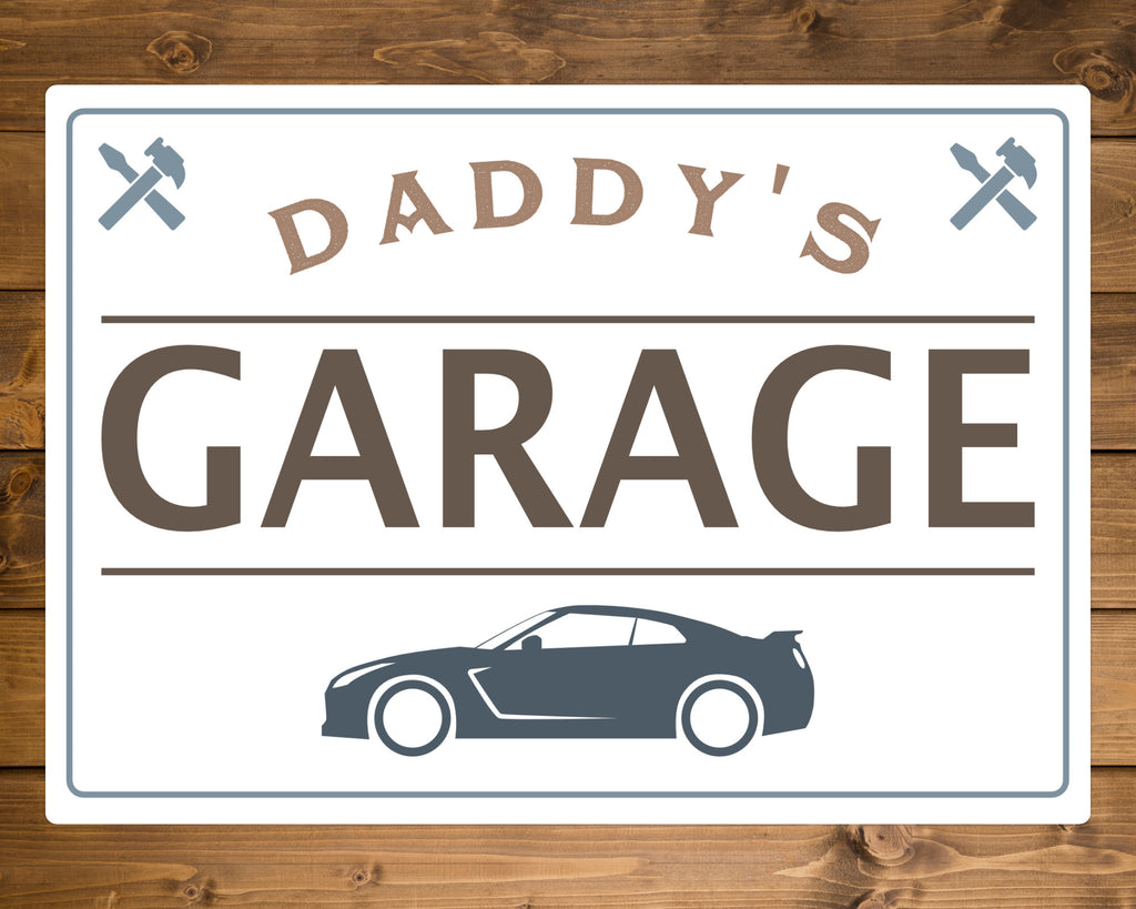 Personalised Metal Garage Sign