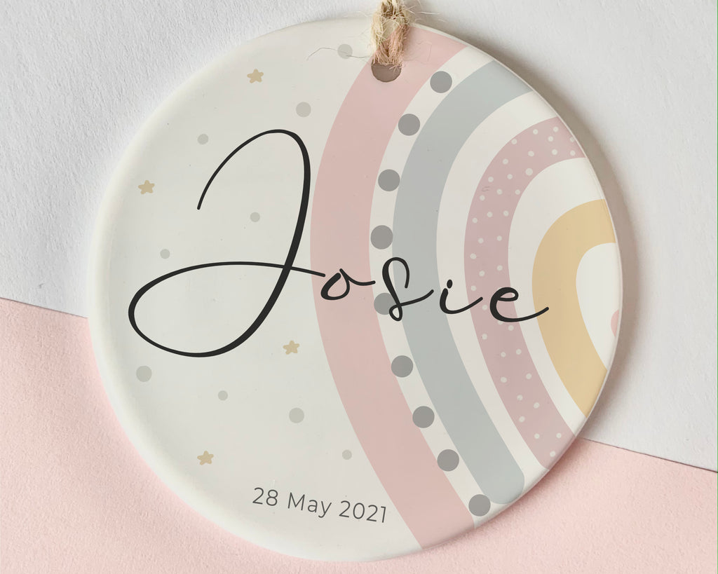 personalised newborn gift 