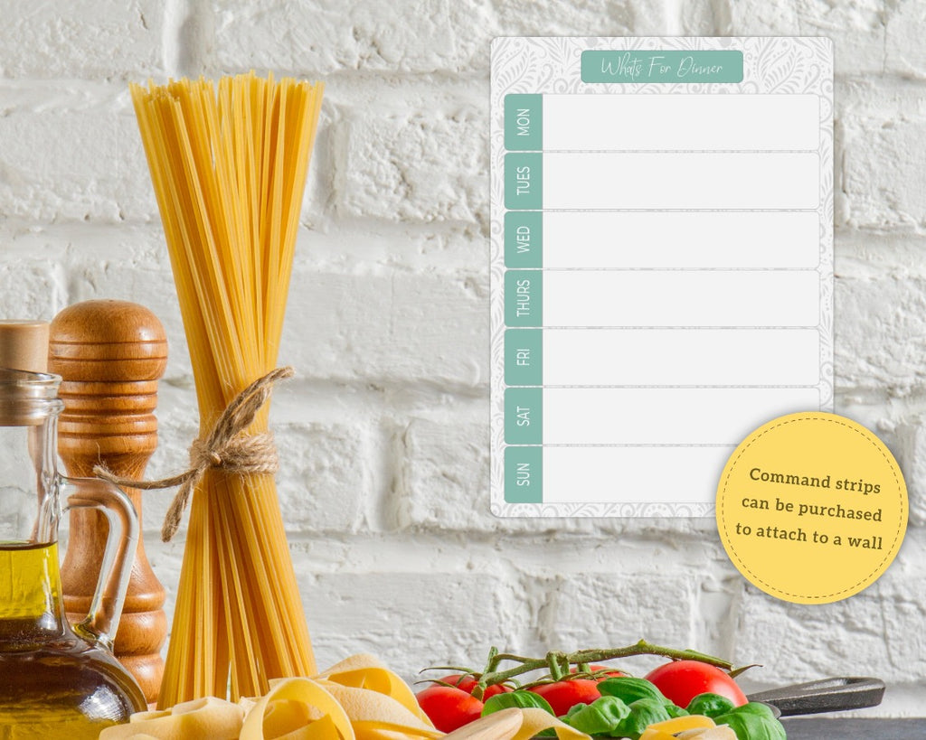 family meal planner board