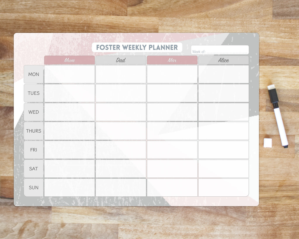 week view family planner