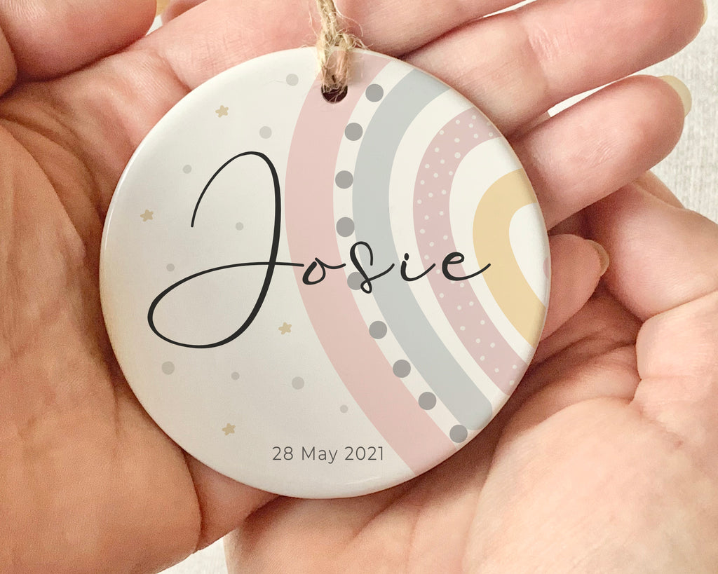 personalised newborn gift 