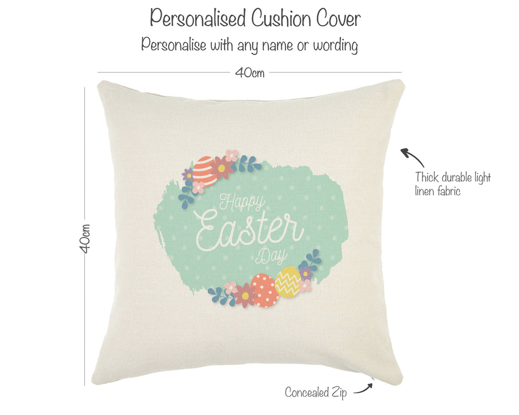 happy easter cushion