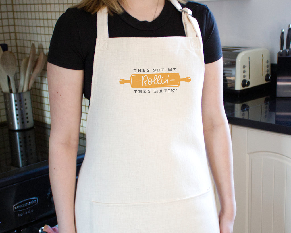 personalised baking apron 