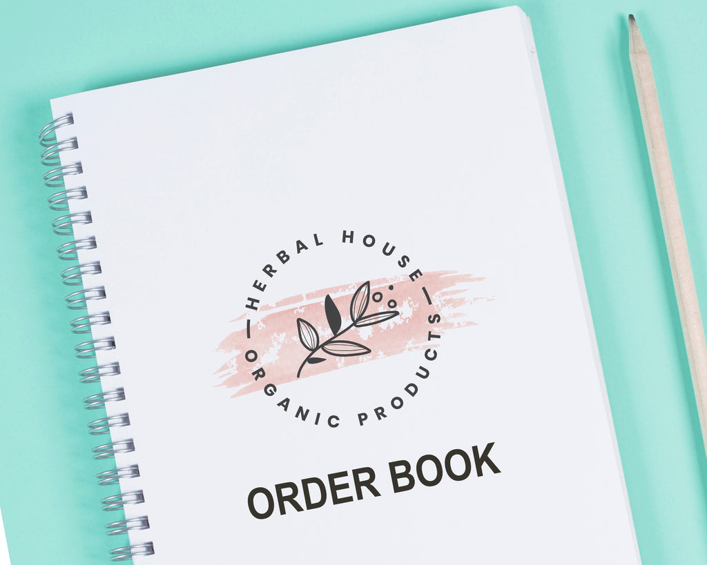personalised business order book 