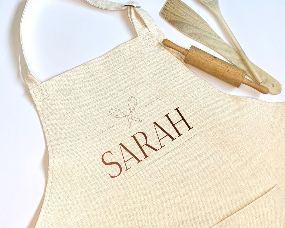 adults personalised apron 
