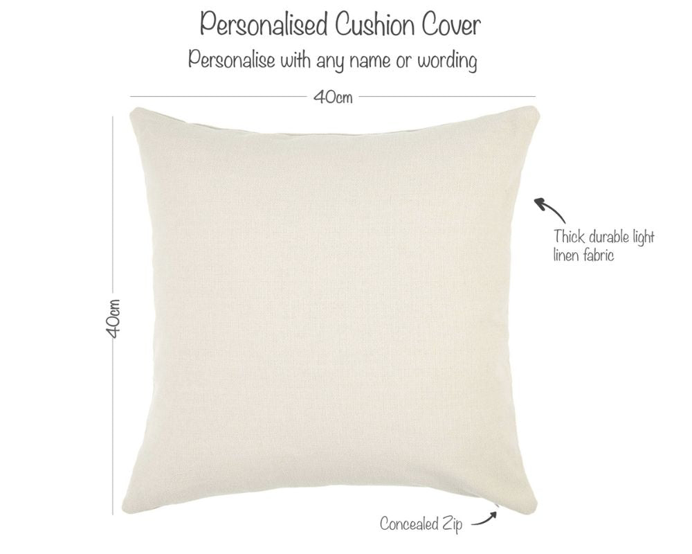 cushion cover customised 